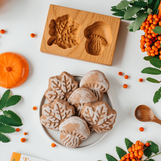 Пряничная форма Грибочек&листочек