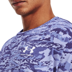 Мужское теннисное поло Under Armour ABC Camo T-Shirt Men - Dark Blue, Blue