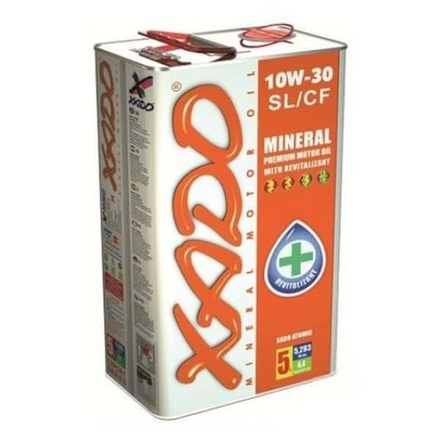Моторное масло XADO 10w30 SL/CF 4л минеральное