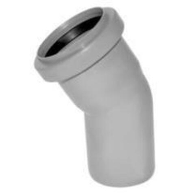 ПВХ Отвод  Ф50х30*  (100/10шт)