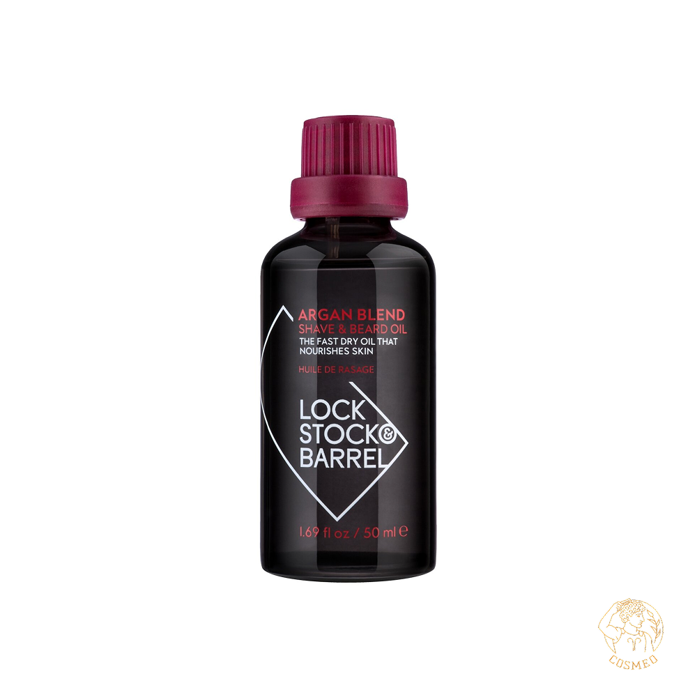 LS&B Argan Blend Shave Oil аргановое масло для бритья и ухода за бородой