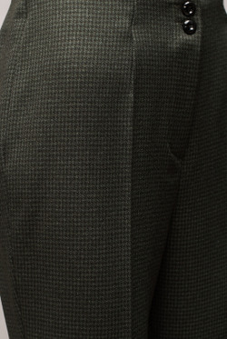 Брюки женские 04Ла, зел.лапка #341ЗЛ0204Ла