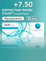 Однодневные контактные линзы Clariti 1-Day (уп. 30 линз)