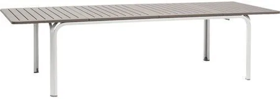 Стол раздвижной Alloro 210-280х100 см, тортора/белый