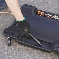 WDK-84068  Лежак ремонтный, подкатной. Пластиковый. Размеры 1010х475х130 мм, 5 кг