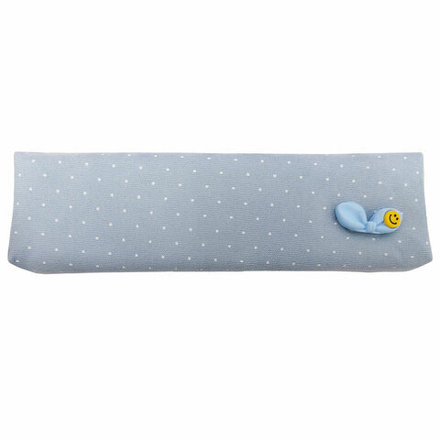 Пенал ЮНЛАНДИЯ ЮНИОР, 1 отделение, полиэстер, аппликация, "Bow", 20х6х4 см, 273803