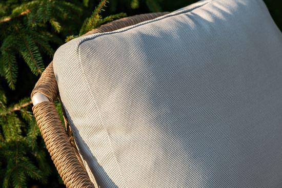 "Венеция" лаунж-зона из искусственного ротанга, цвет соломенный (К)