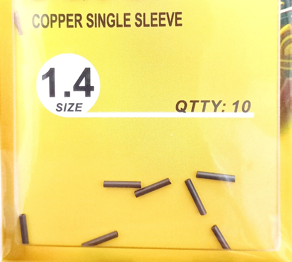 Обжимные трубки Caiman Copper Single Sleeve
