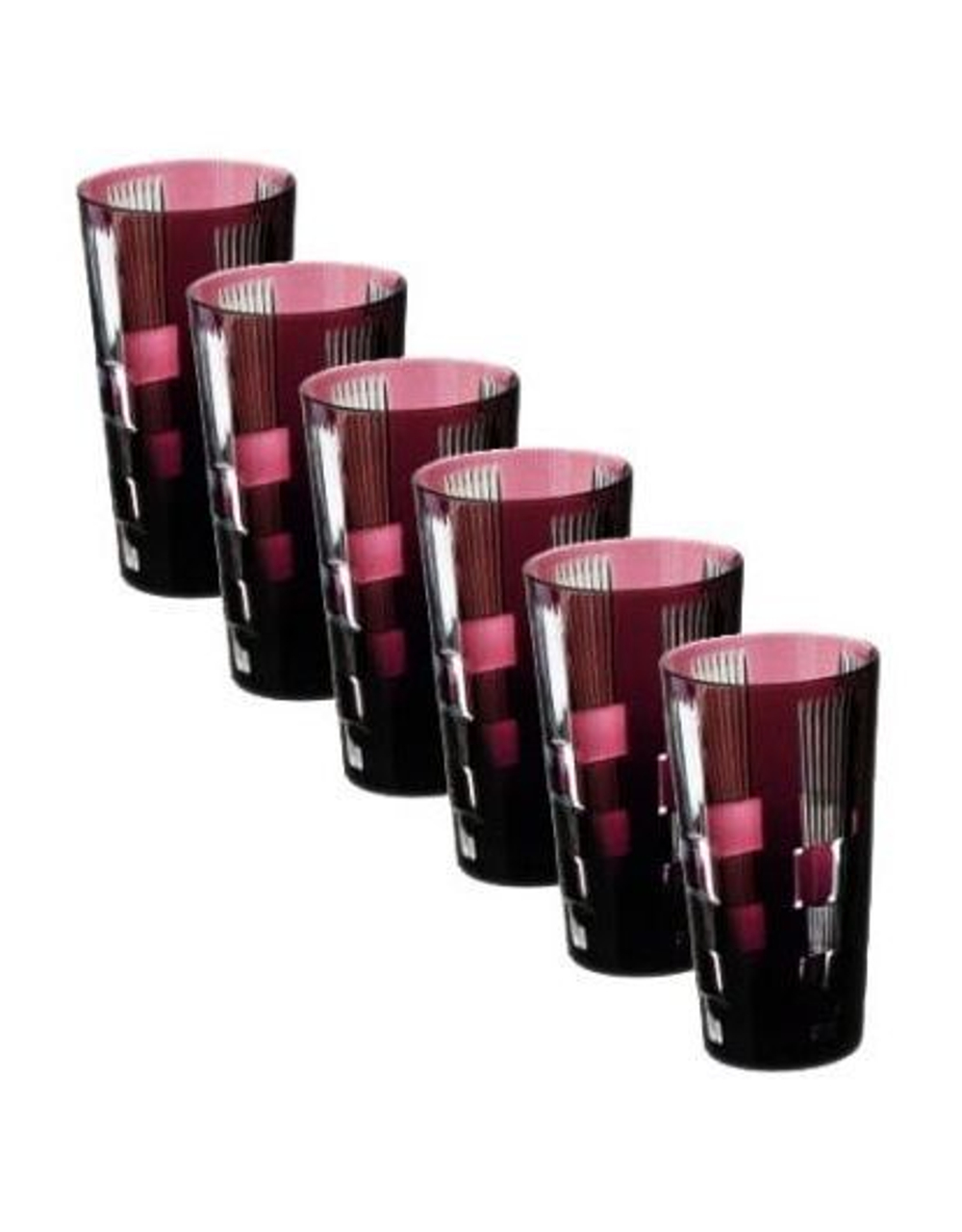 Стакан 290мл Ajka Crystal Retro Amethyst набор