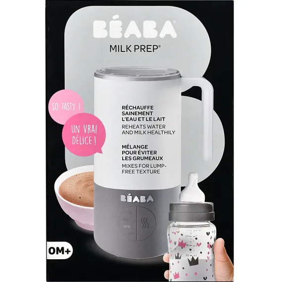 Подогреватель воды и смесей Beaba Milk Prep White-grey