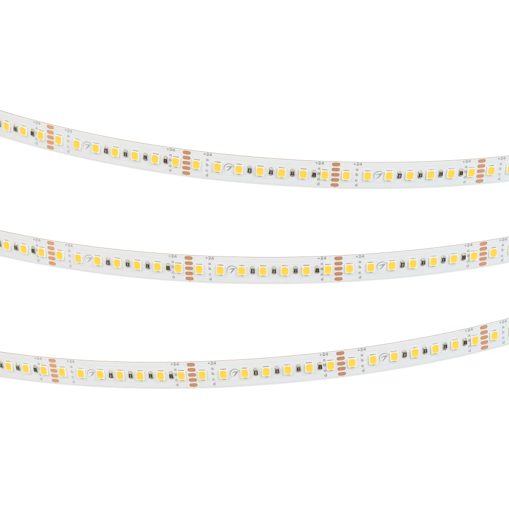 Светодиодная лента UL-A140-10mm 24V Warm3000 (5-20 W/m, IP20, 5m) (Arlight, -) 061921