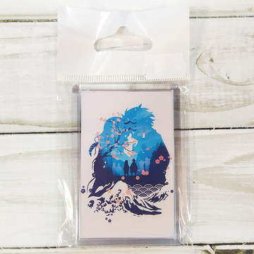 Магнит "Клинок, рассекающий демонов - Незуко и Танджиро"