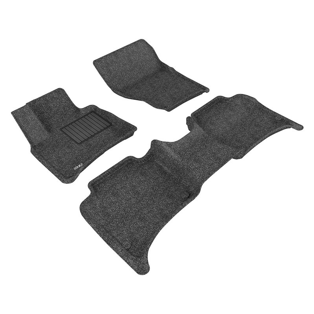 Коврики салона Sotra 3D Lux для Volkswagen Touareg 2011- черные. Артикул ST 74-00455