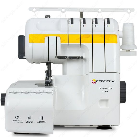 Оверлок EFFEKTIV Triumphator 1700Х (yellow)