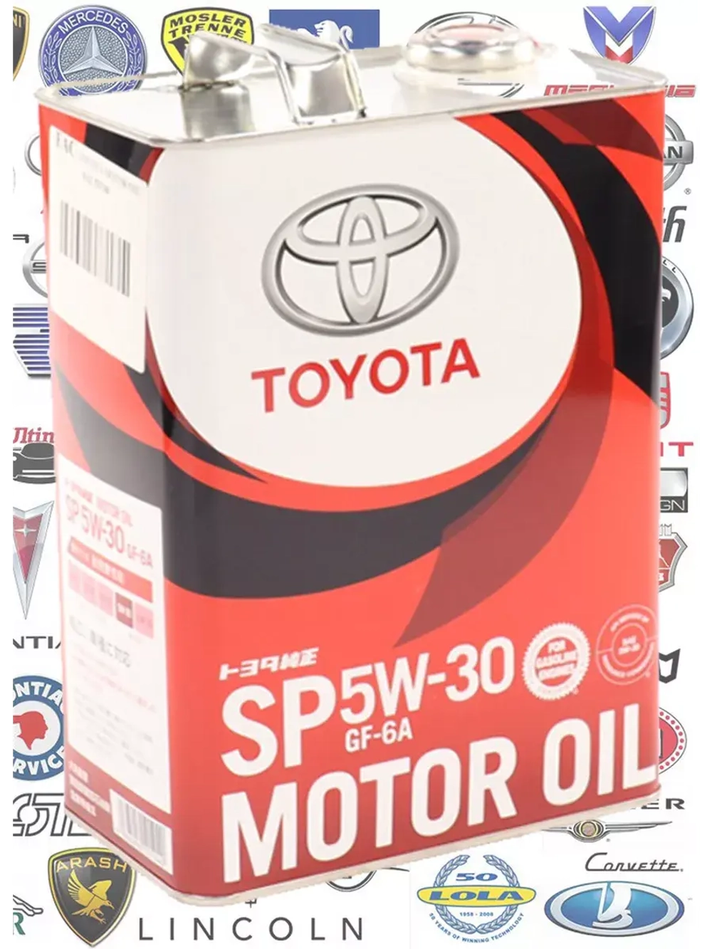 TOYOTA MOTOR OIL 5W30 08880-13705 4л.
