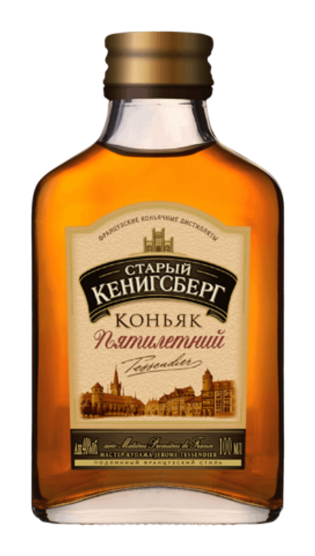 Коньяк Старый Кенигсберг 5 лет