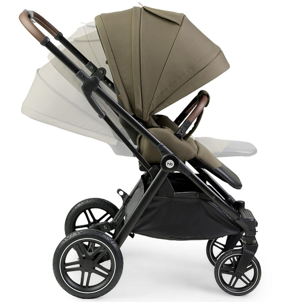 Детская прогулочная коляска Happy Baby Luna 360 dark olive