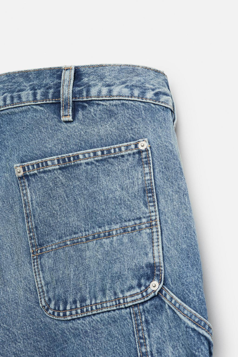 Шорты baggy fit с карманом