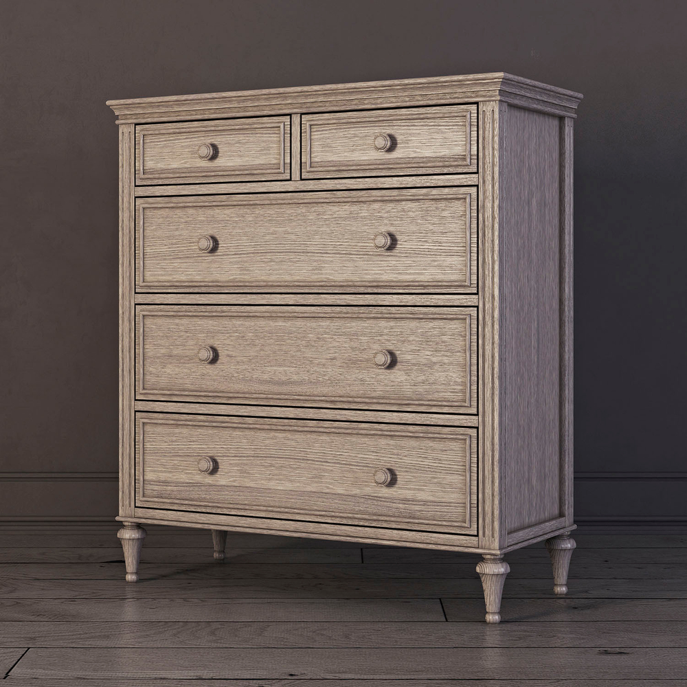 Комод высокий 5 ящиков Riverdi