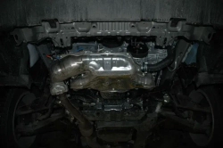 Защита картера двигателя (2 мм, сталь) для Subaru Forester 2013-2018 (V = 2.0 CVT) Sheriff.22.2548