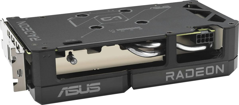 Видеокарта ASUS AMD  Radeon RX 9060XT DUAL-RX9060XT-16G 16ГБ Dual, GDDR6, Ret
