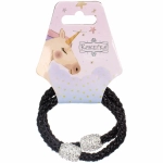 Резинки для волос 2шт «МАЛЬТА», шамбала, микс 6 цветов, d-5,5см (подвес Единорог)