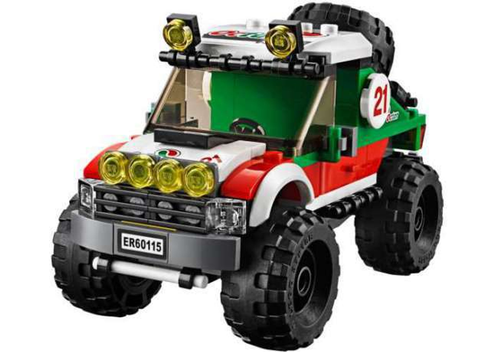 LEGO City: Внедорожник 4x4 60115 — 4wd Off Road Car — Лего Город