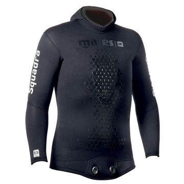 Куртка гидрокостюма Mares SF Squadra 35 3,5 мм открытая пора черный