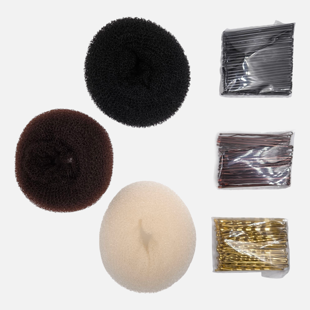 Набор аксессуаров для волос IPARIKMAHER (валики, невидимки)