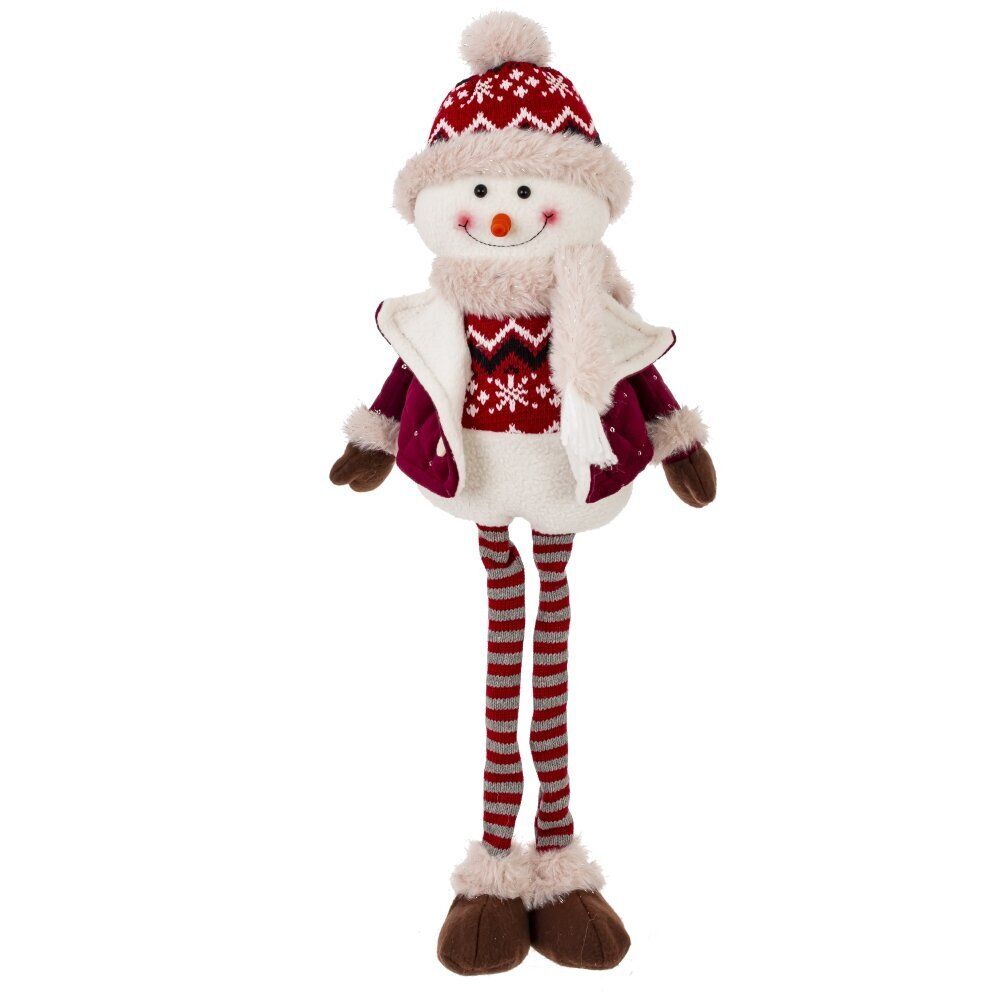 GAEM Игрушка набивная "Снеговик", L20 W16 H53 см, 2в.