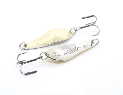 Блесна Колебалка ПИТЕР Атом-2 55 мм 8 гр (латунь, покрытие никель)