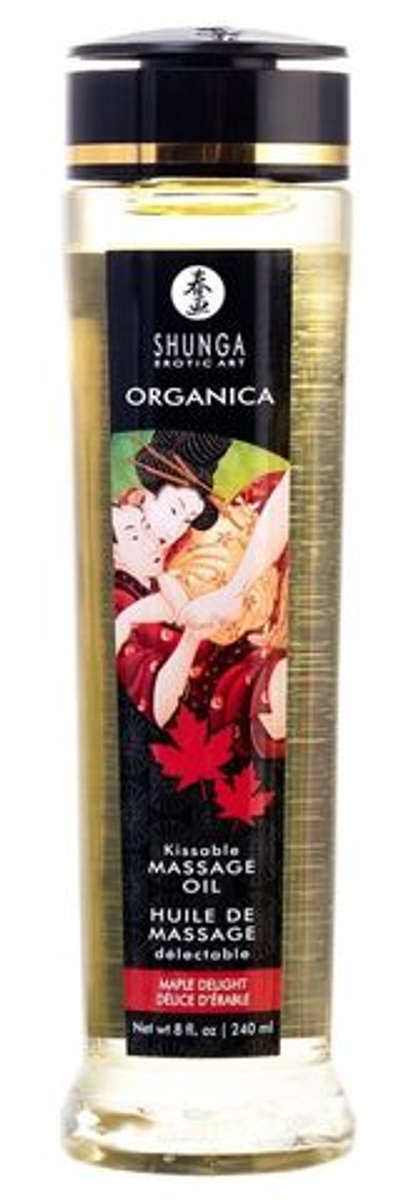 Массажное масло с ароматом кленового сиропа Organica Maple Delight - 240 мл.