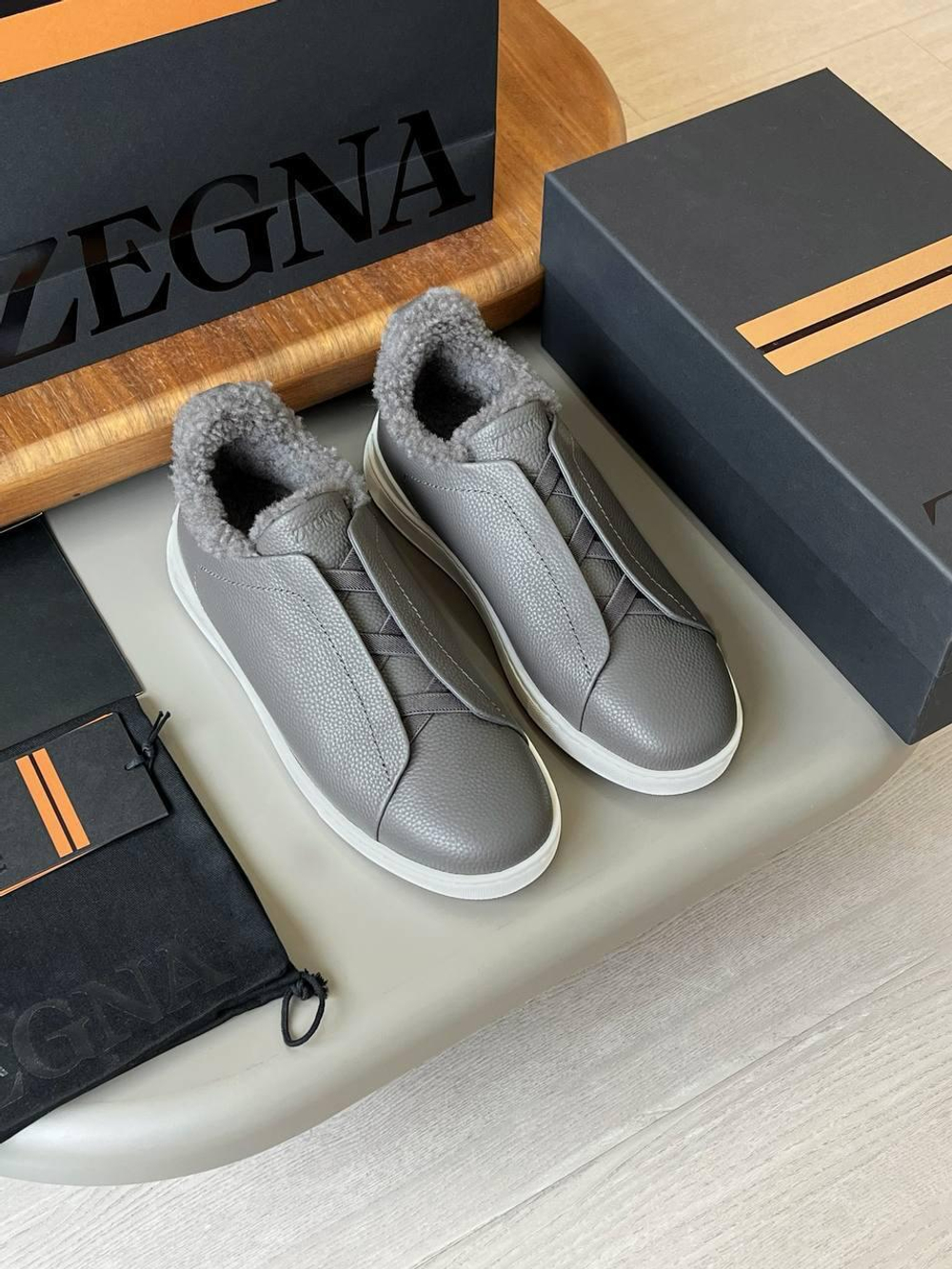 Мокасины Zegna