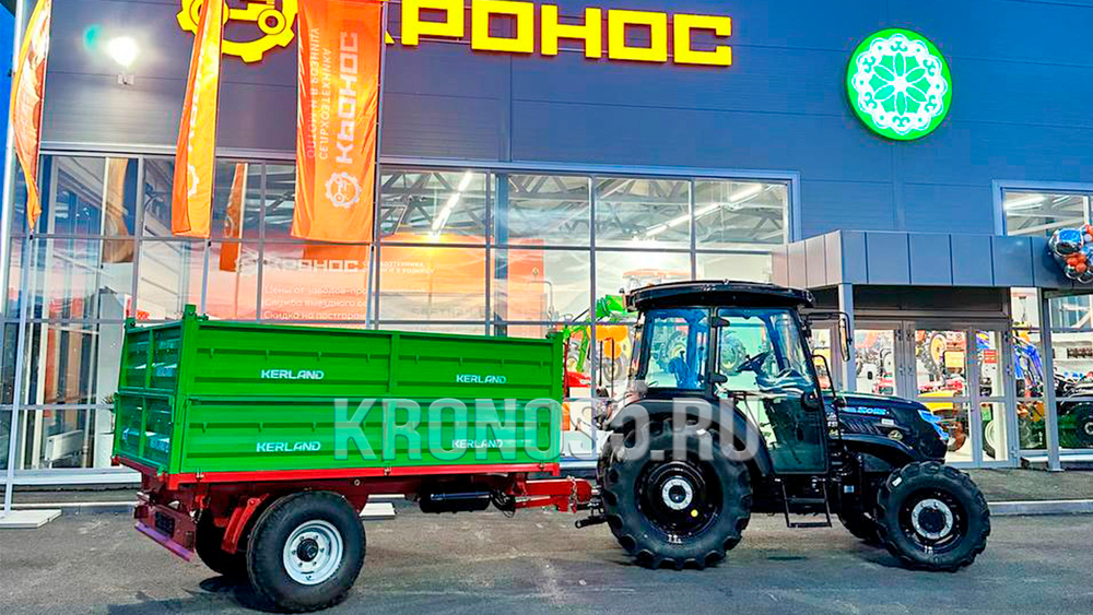 Прицеп Kerland | Керланд П-3530 с ПСМ к трактору (самосвальный на три стороны)
