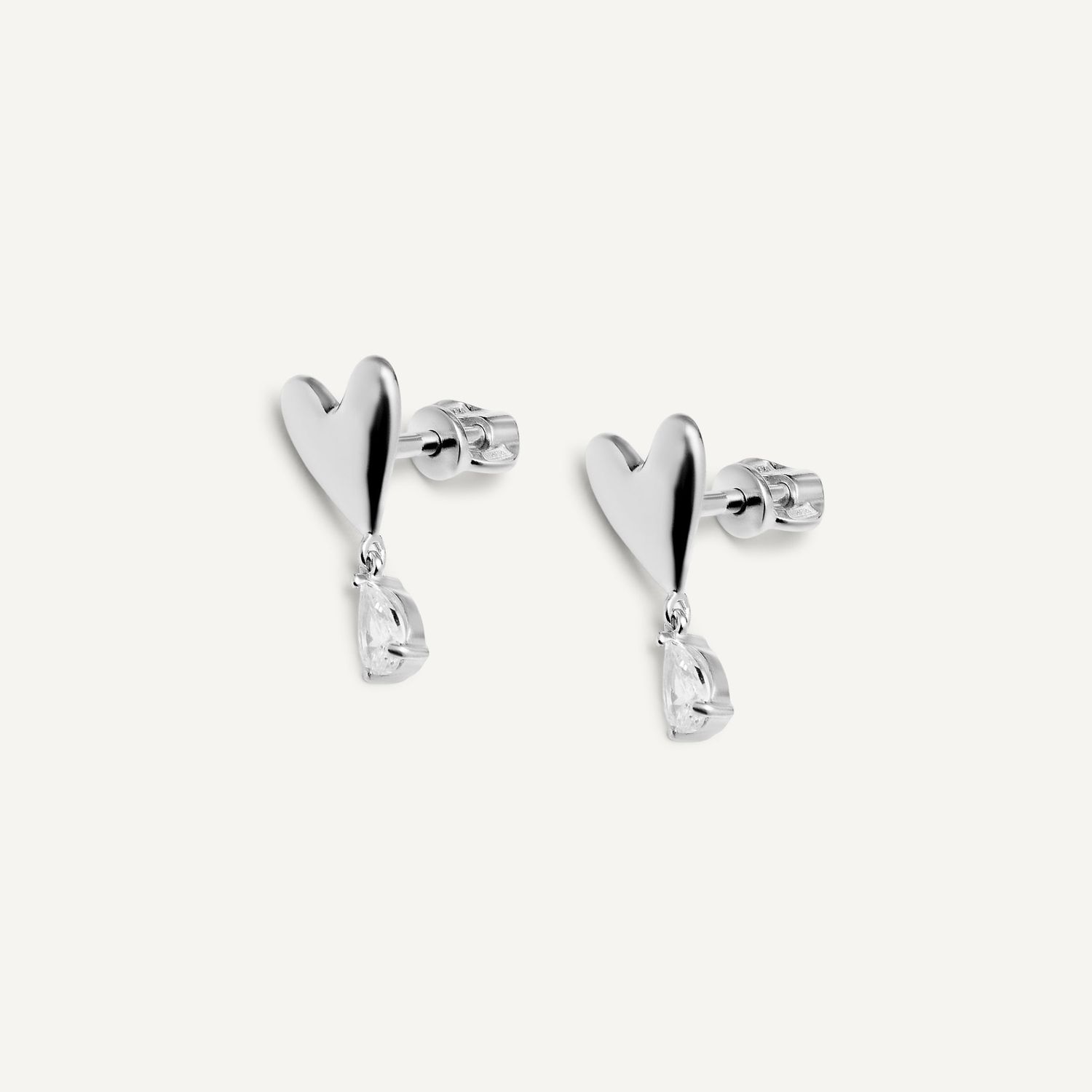 Серьги Dripping Heart Earrings