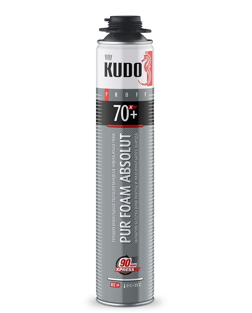 Пена монтажная KUDO PROFF 70+  профи   1000г / KUPP10SХ70+