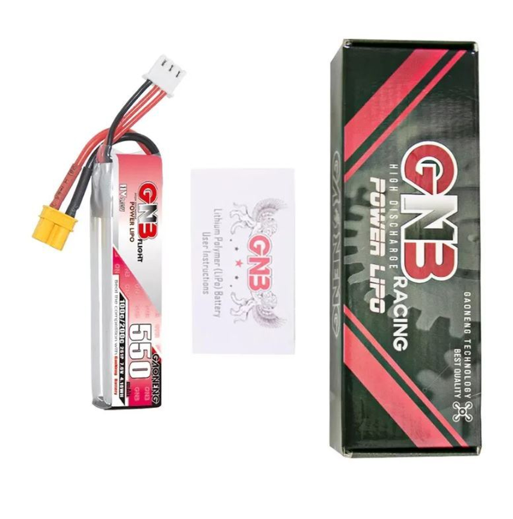Аккумулятор GNB\550mah\2S\100C\TX30\HV