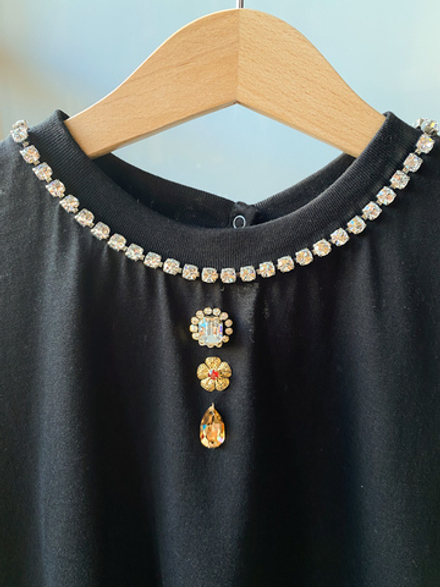 Новая хлопковая футболка Dolce&Gabbana, 140