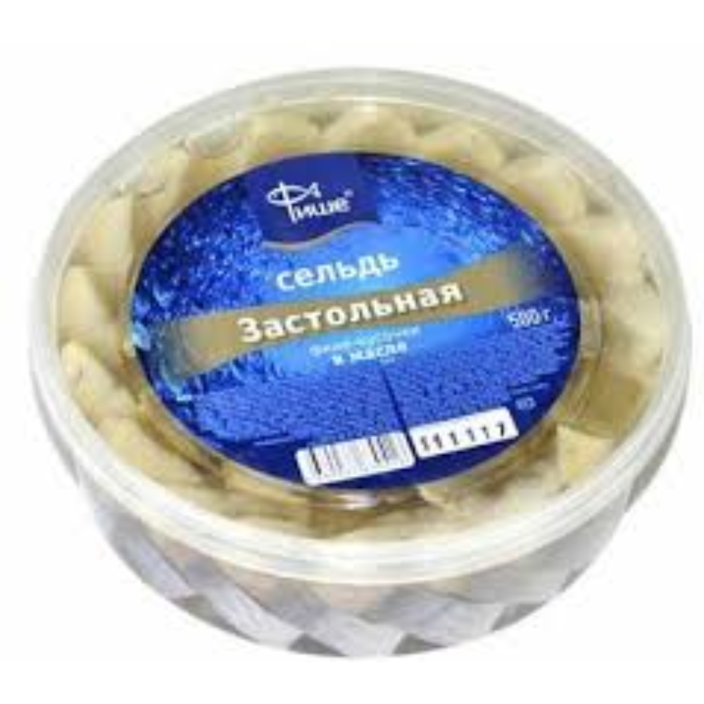 Филе сельди Рыбзавод Застольная 350 гр