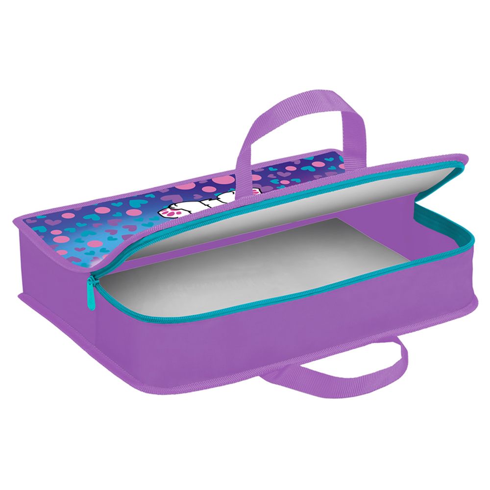 Папка с ручками 1 отделение, А4 Först "Best friends", 340*245*75мм, пластик, на молнии