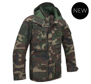 Brandit PERFORMANCE OUTDOOR JACKET woodland