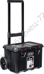 KETER STACKNROLL, 525 х 411 х 560 мм, (21″), пластиковый ящик-тележка на колесах (38397)