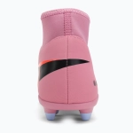 Футбольные бутсы Nike Mercurial Superfly 10 Club FG/MG magic flamingo/black/total crimson