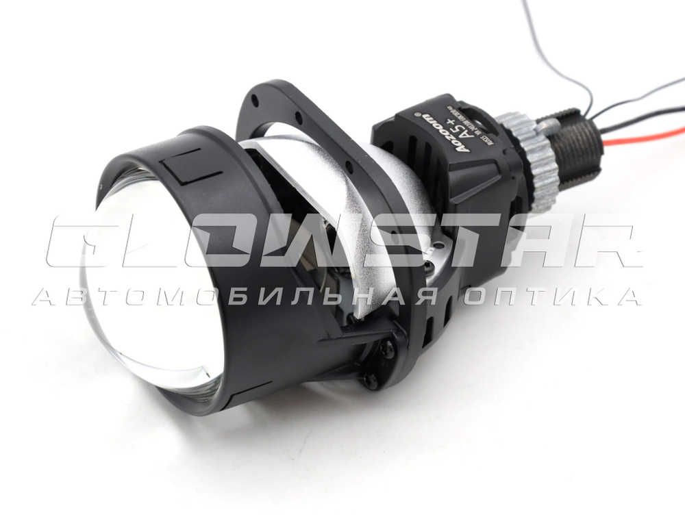 Билед модули Aozoom A5+ 2025 2.5 дюйма, 2 чипа, 5500K, 12V, 59W/52W, съемное гаечное крепление (комплект, 2шт)