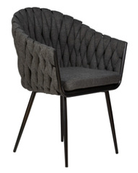 Стул обеденный DOBRIN MATILDA, графитовая ткань (LAR-275-21)