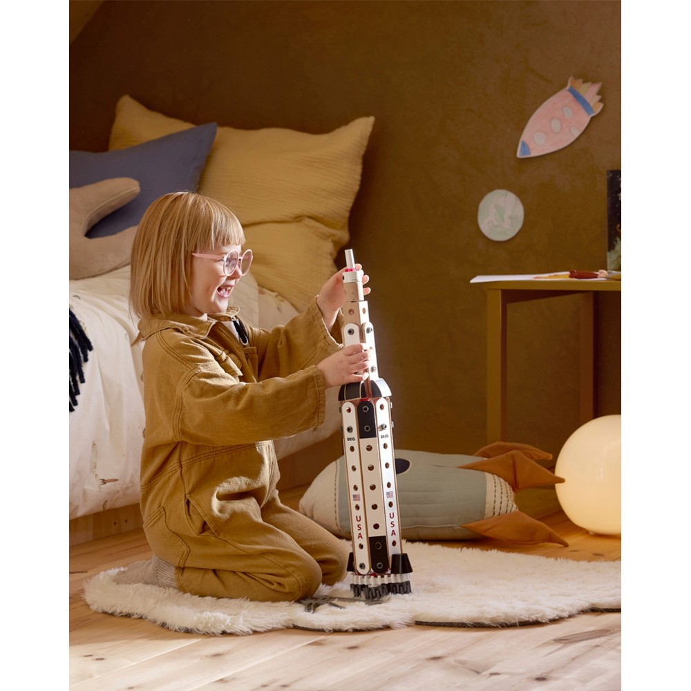 BRIO - Builder Ракета APOLLO с LED-подсветкой 91 элемент 34607