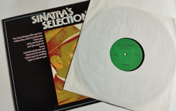 Винтажная виниловая пластинка LP Frank Sinatra Selections (Belgium 1976)