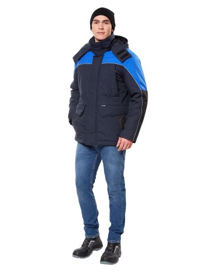 Куртка зимняя "Вега NEW" (синий/василек)