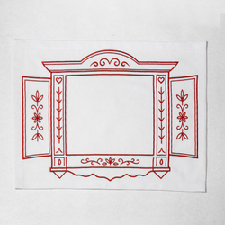 Плейсмат "Окно в Россию"