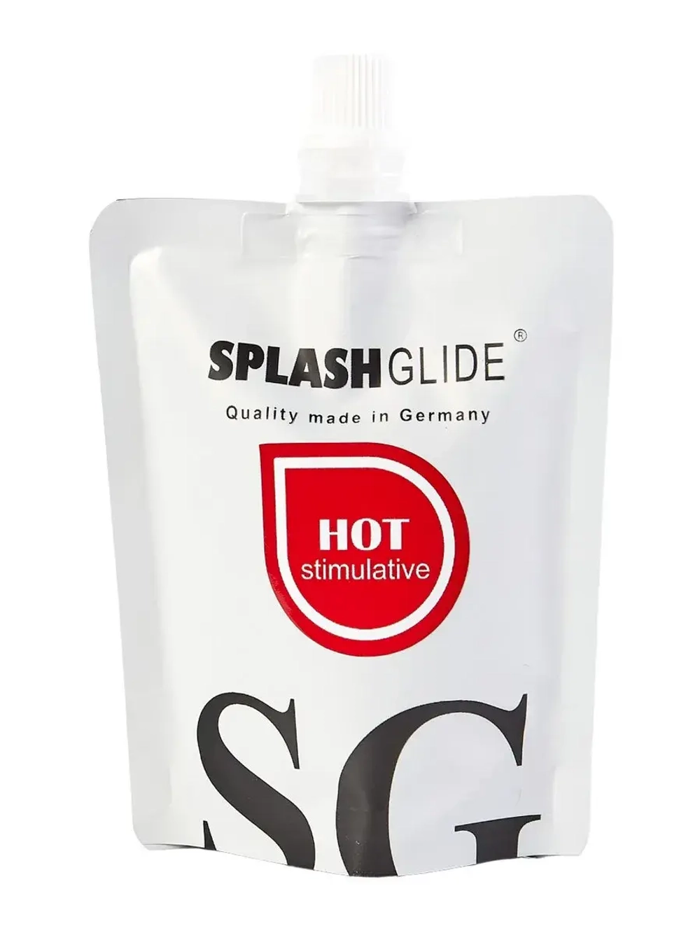 Возбуждающий лубрикант на водной основе Splashglide Hot